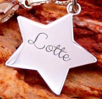 Preview: gravurplaettchen-stern-16mm